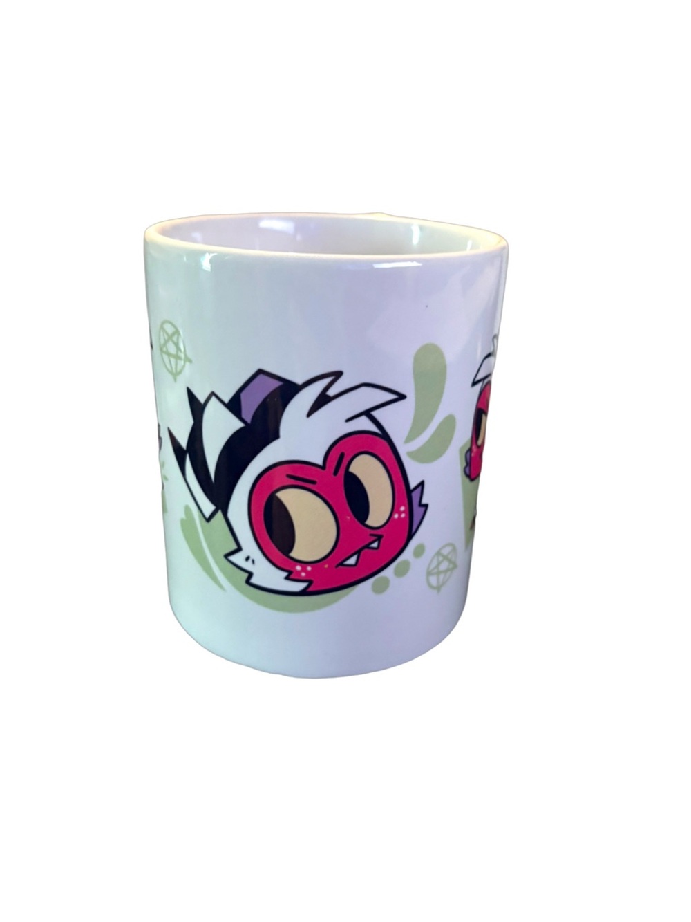 Helluva Boss Moxxie Mug VivziePop Cartoon Coffee Cup Anime Fan Art - Picture 3 of 7